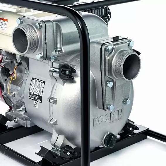Бензиновая мотопомпа для сильнозагрязненной воды Koshin KTH-80X