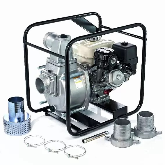 Бензиновая мотопомпа для среднезагрязненной воды Koshin STH-100X